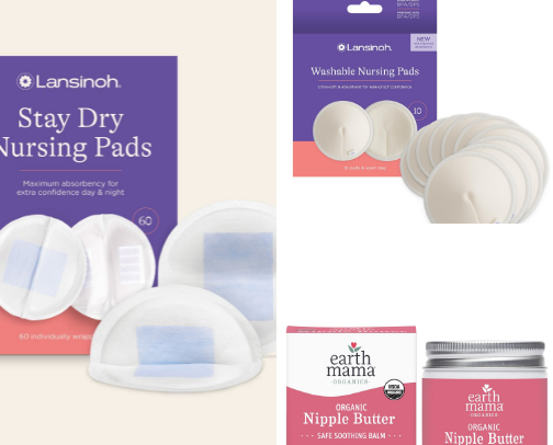 breastfeeding must haves cover photo collage