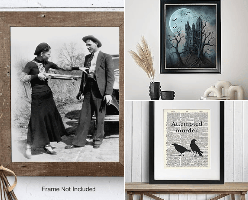Dark Aesthetic Home Decor & Gothic Finds cover photo collage