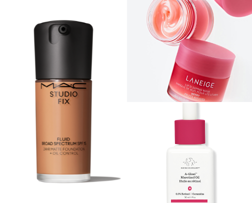My favorite beauty recs cover photo collage