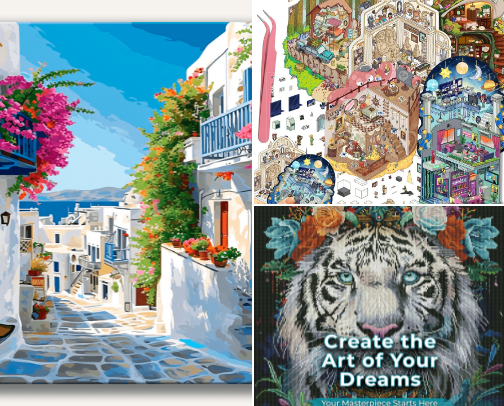 My Creative Escape & Assembly Essentials ✨ cover photo collage