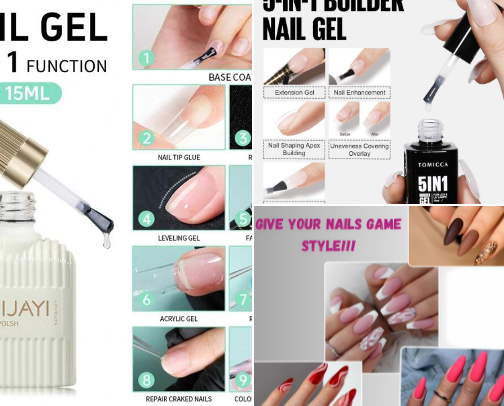 Everything You Need for Nails at Home cover photo collage