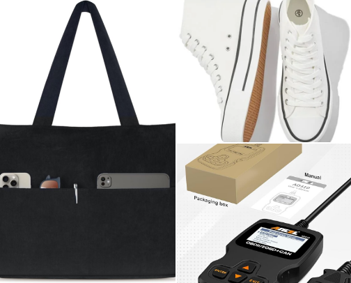 Day to day life products. cover photo collage