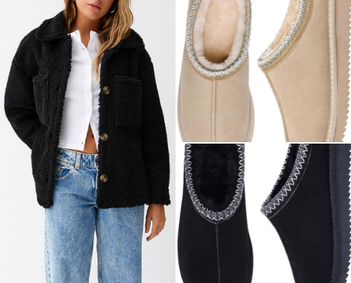Cozy clothing 🧦❄️ cover photo collage