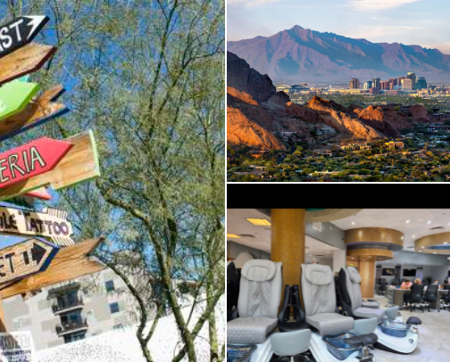 Phoenix is Paradise cover photo collage