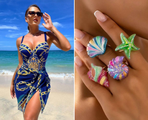 Effortless Summer Style: Chic Clothing, Swimwear & Beach Essentials cover photo collage