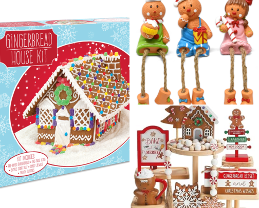 Gingerbread Christmas Kitchen cover photo collage