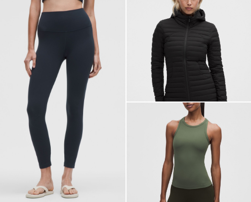 LULULEMON MUST HAVE FOR WOMEN cover photo collage