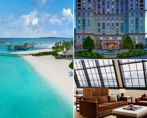 The most amazing hotels! ⭐️⭐️⭐️⭐️ cover photo collage