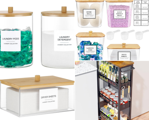 Laundry item must haves cover photo collage