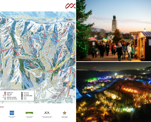 My Top Favorite Things To Do In Utah During the Winter Season: cover photo collage