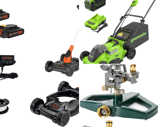 Outdoor Lawn Care cover photo collage