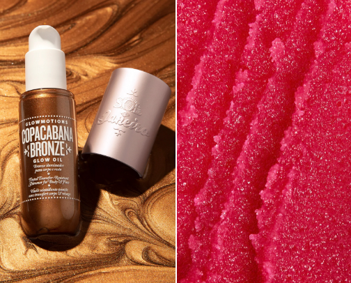 Body care cover photo collage
