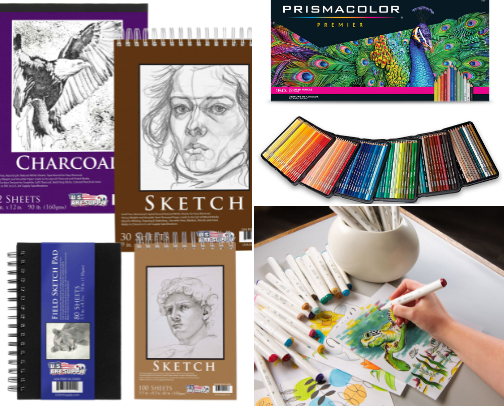 Art supplies!!! cover photo collage