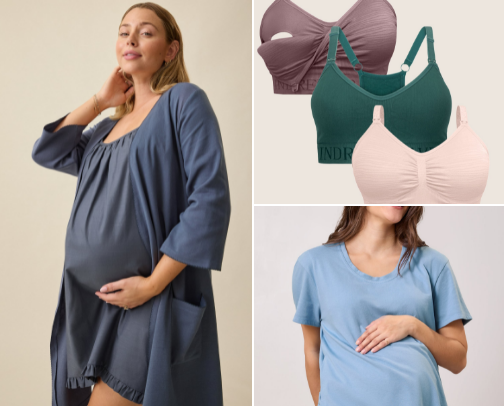 "There is nothing more beautiful than being pregnant." cover photo collage