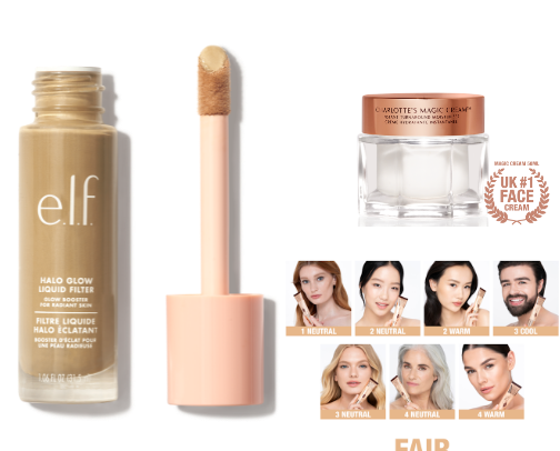Makeup favourites🫧💄 cover photo collage