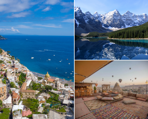 ✈️ Dream Destinations on My Bucket List 🌍 cover photo collage