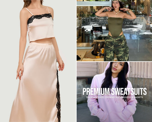 Affordable Clothing cover photo collage