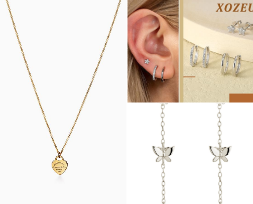 JEWELRY!!🌟cute, dainty, chunky and pretty 🌟 cover photo collage