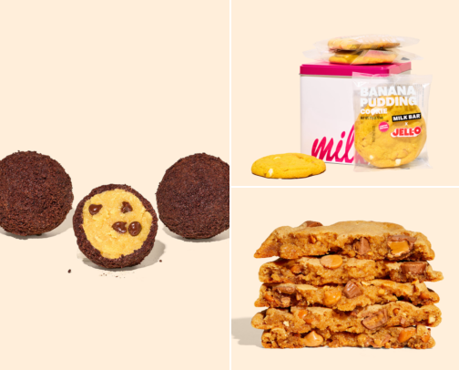 Milk bar gifts cover photo collage
