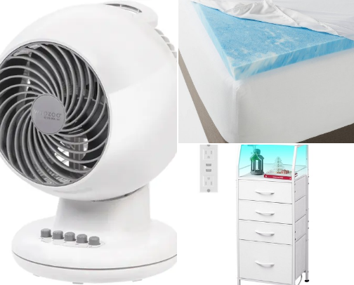 Dorm Room Must-Haves cover photo collage