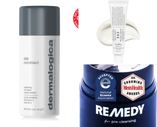 skincare favs cover photo collage