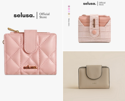 Women Wallet cover photo collage
