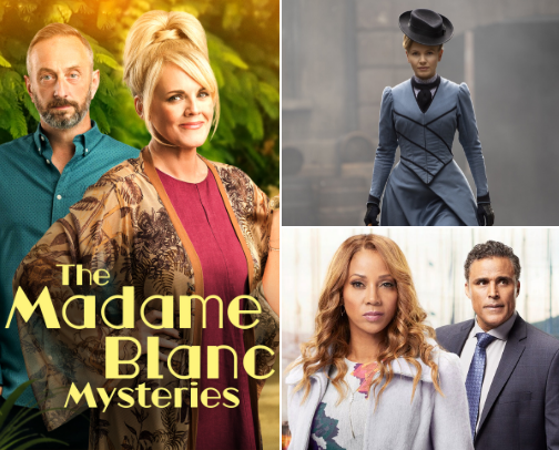 Binge-worthy Whodunits cover photo collage