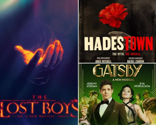 Best Musicals to see on Broadway! cover photo collage