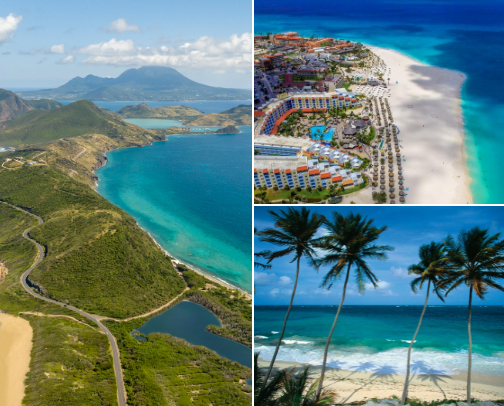 Favourite Caribbean Destinations cover photo collage