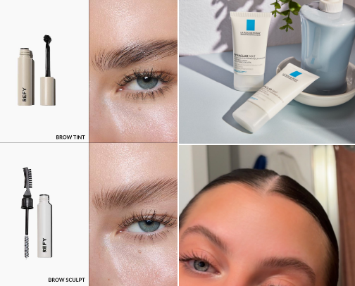 beauty lovers - swear by ✨ cover photo collage