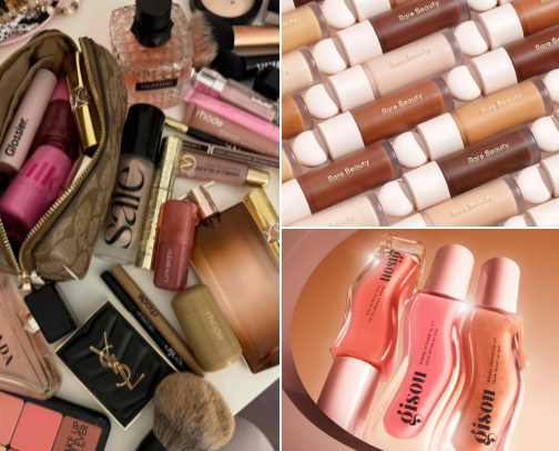 The best maakeup products cover photo collage