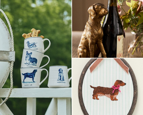Pet Lovers Home Decor Finds cover photo collage