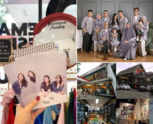 Smile, Strike a Pose: Photo Studios in Bandung I Love cover photo collage