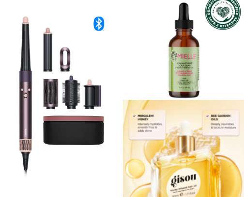 The best thing for hair styling, for salon-like hairstyles every day. cover photo collage