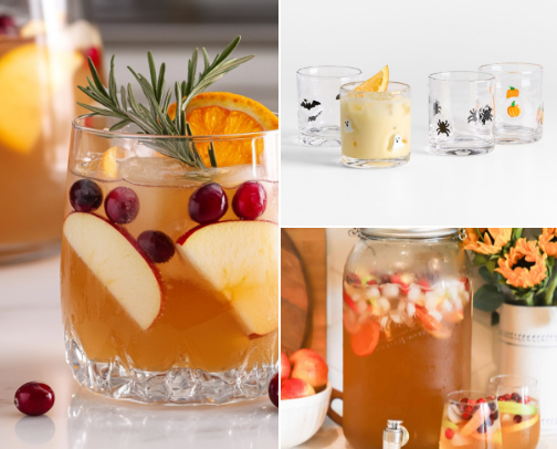 Fun Fall Drinks cover photo collage
