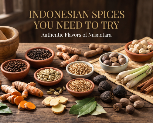 Indonesian Spices You Need to Try for Authentic Nusantara Flavors cover photo collage
