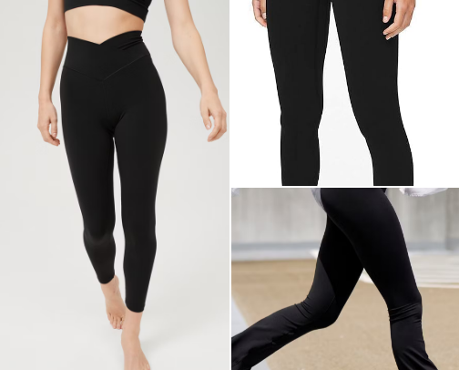 Leggings cover photo collage