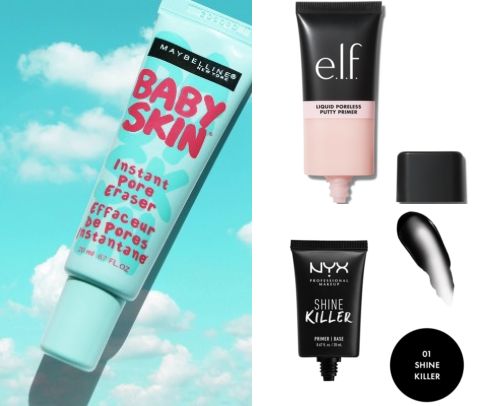Primers that actually do something✨ cover photo collage