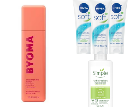 Skincare that actually works cover photo collage