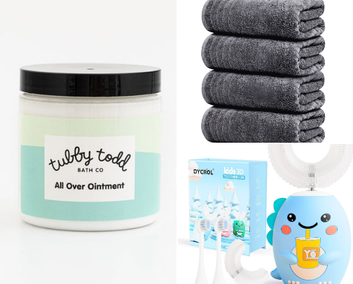 Kid Hygiene Essentials cover photo collage