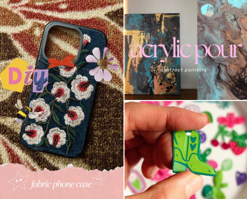 Crafty Girls Club cover photo collage