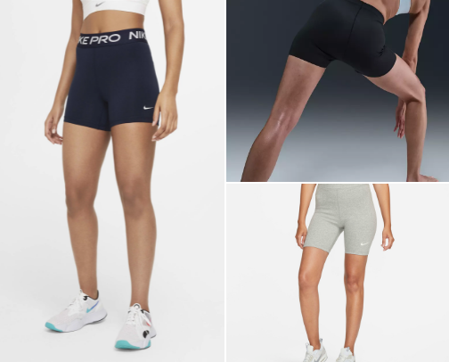 Nike Sports Shorts cover photo collage