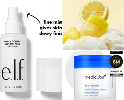 Beauty & Skincare Favorites For Sensitive Skin cover photo collage
