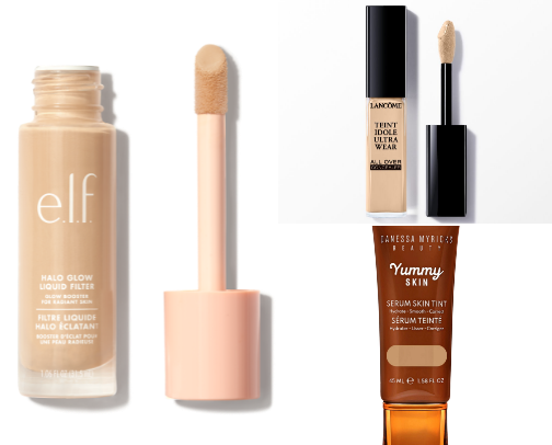 EFFORTLESS makeup routine 💕 cover photo collage