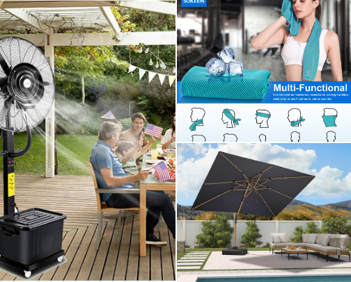 Outdoor Living cover photo collage