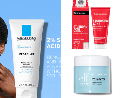 Skin Care for Sensitive Skin cover photo collage