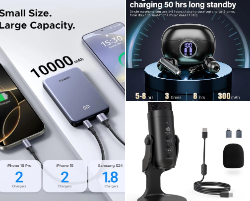 Samsung Galaxy Accessories 📲⬇️ cover photo collage