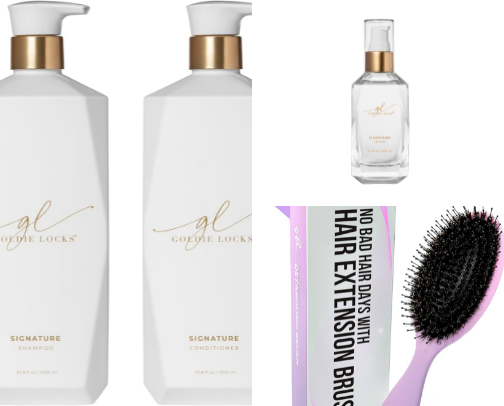 Products that keep Hair Extensions looking brand new cover photo collage