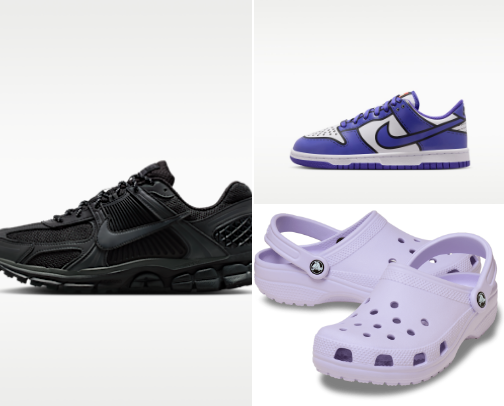 Shoes cover photo collage