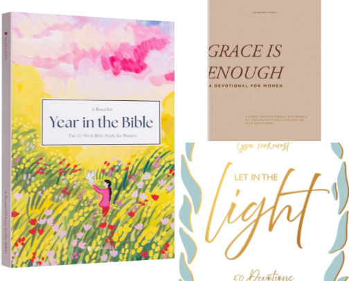 2026 Devotionals for Women cover photo collage